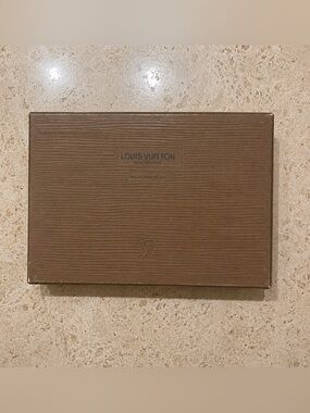 Louis Vuitton Wallet Box | Authentic LV Gift Storage Box
